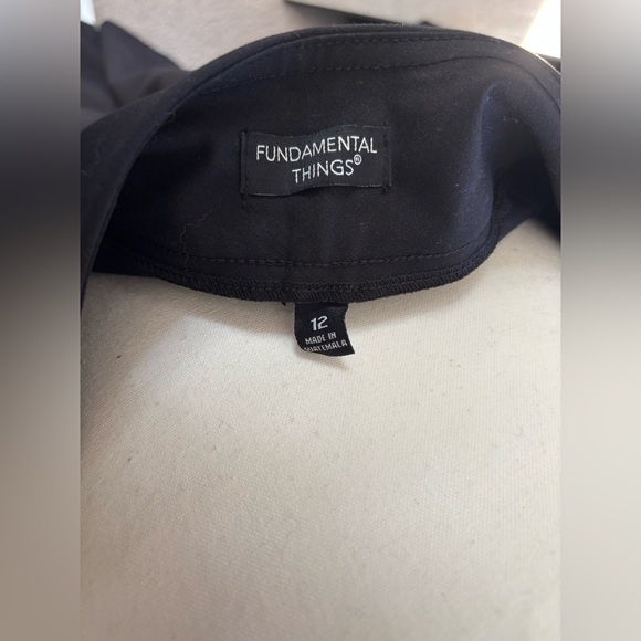 Elegant Black Wide Leg Women's Pants - Picture 7 of 7